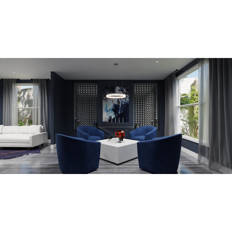 1 - Light LED Geometric Pendant