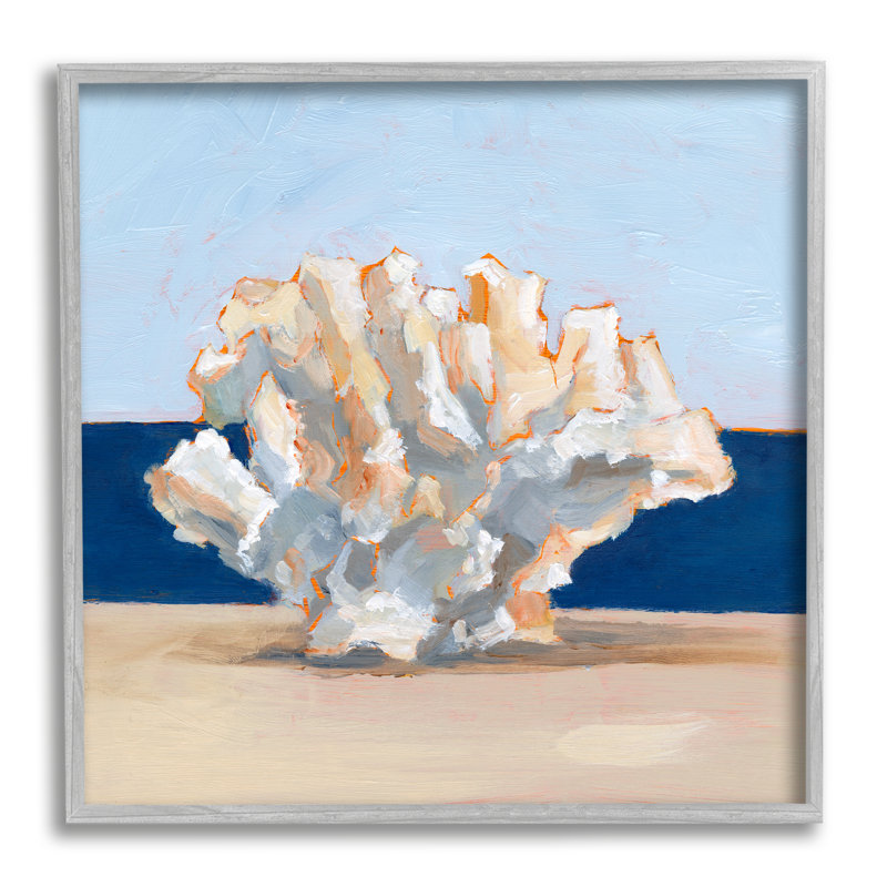 Highland Dunes, corail, nature morte, art giclée par Ethan Harper, H 24 po x l 24 po x P 1,5 po, Estampe numérique Farmhouse