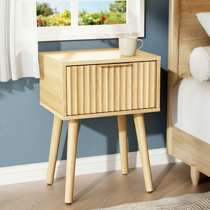 Table d'appoint en chêne de 15,7 po de largeur (2 pièces), Chêne