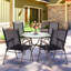 Ensemble de 2 chaises longues de terrasse pliantes-1744707676