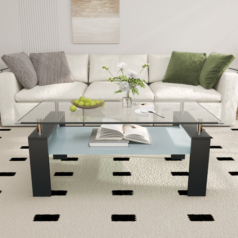 Table basse Perla, Noir