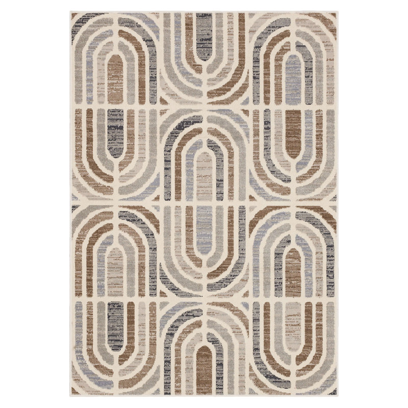 Tapis Angeleno, Rectangle 5 pi 3 po x 7 pi 6 po