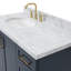 ARIEL TAYLOR 43 IN RIGHT OFFSET RECTANGLE SINK VANITY-1039231821-1039231811-1073674813