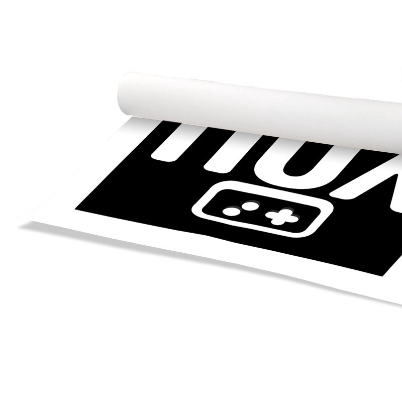 «You Game inversée», art encadré, H 24 po x l 20 po x P 1 po, Papier