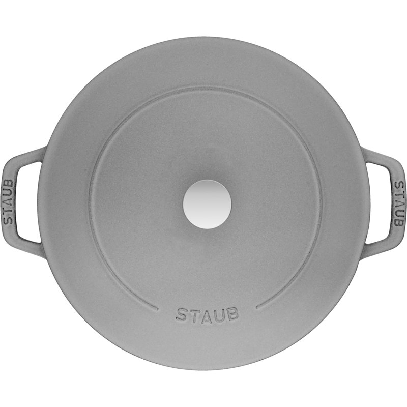 Staub Cast Iron 4-Pc Stackable Set, Graphite