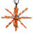 LED Starburst 50 Light Lighted Window Décor