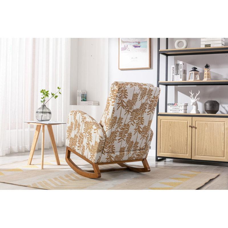 Peral   Upholstered Rocking Chair