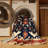 Machine Washable Persian Brown Area Rug-1656756518