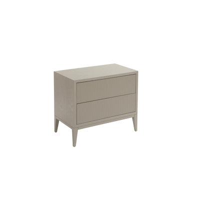 Earther 70cm W Manufactured Wood Bedside Table