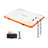 Non-Slip Water Floating Dock Mat with Detachable Ladder & Portable Carrying Bag-100543654