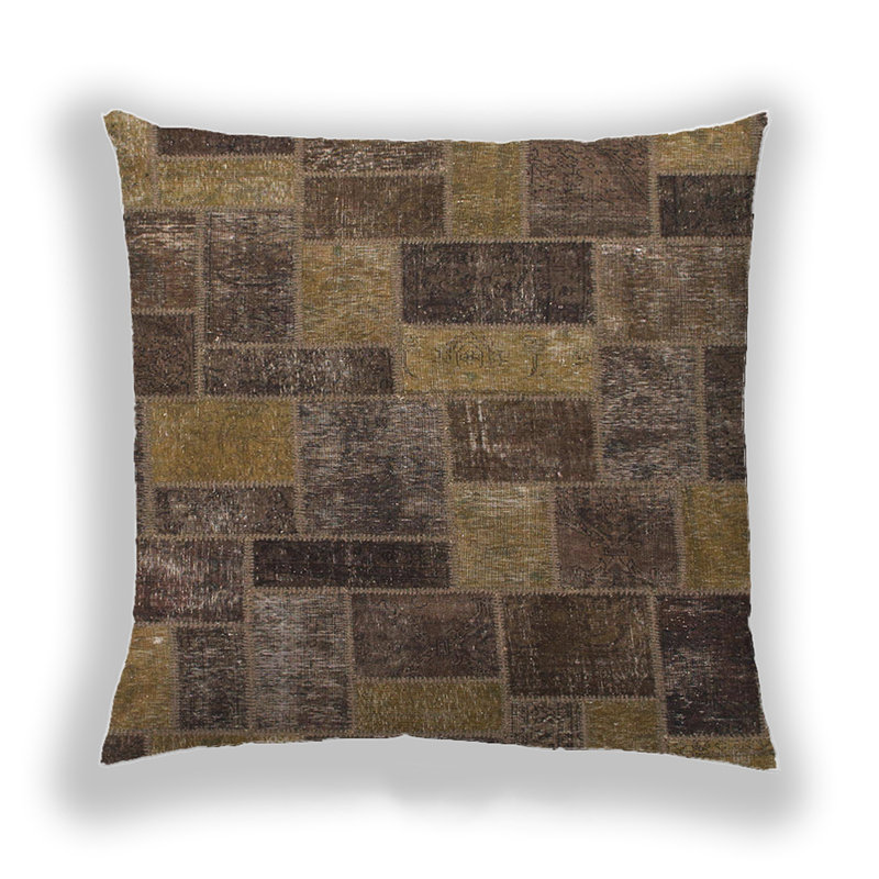 Coussin Abstract 1361, Microsuède