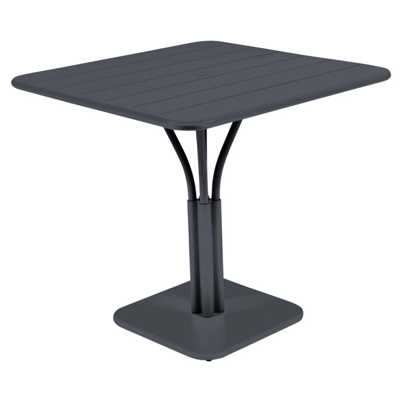 Luxembourg Outdoor Square Dining Table, Acapulco Blue, 36" W x 36" L x 29.5" H