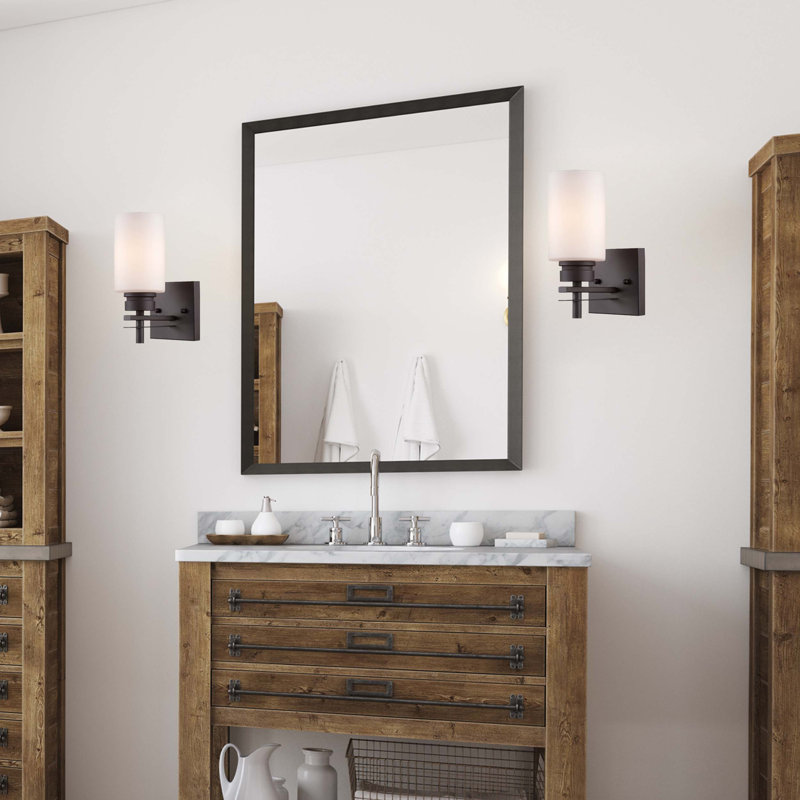 Applique murale ou applique murale pour salle de bain 1 lumière Carena