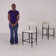 Kylil Upholstered 25.8'' Counter Stool with Metal Frame (Set of 2)