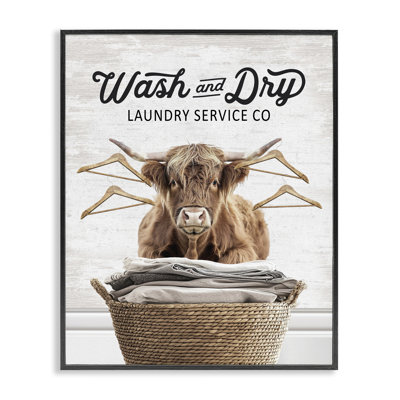 Giclée encadrée par Wash & Dry