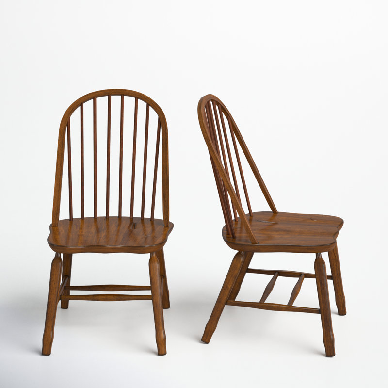 Makira Windsor Chair, Rustic Oak