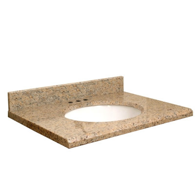 Dessus de salle de bain simple 37 po meuble-lavabo