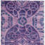 Tapis géométrique en laine / viscose touffeté à la main Kouerga-709728851