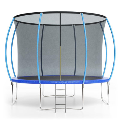 Trampoline 10 pi avec enceinte et échelle, trampoline récréatif d'extérieur robuste pour enfants adultes approuvé ASTM, capacité de 440 lb?