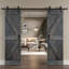 Porte de grange coulissante double K Series-82260037-50342079