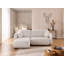 Candy 4 Seater Boucle Corner Sofa with Storage-135847584-135847585
