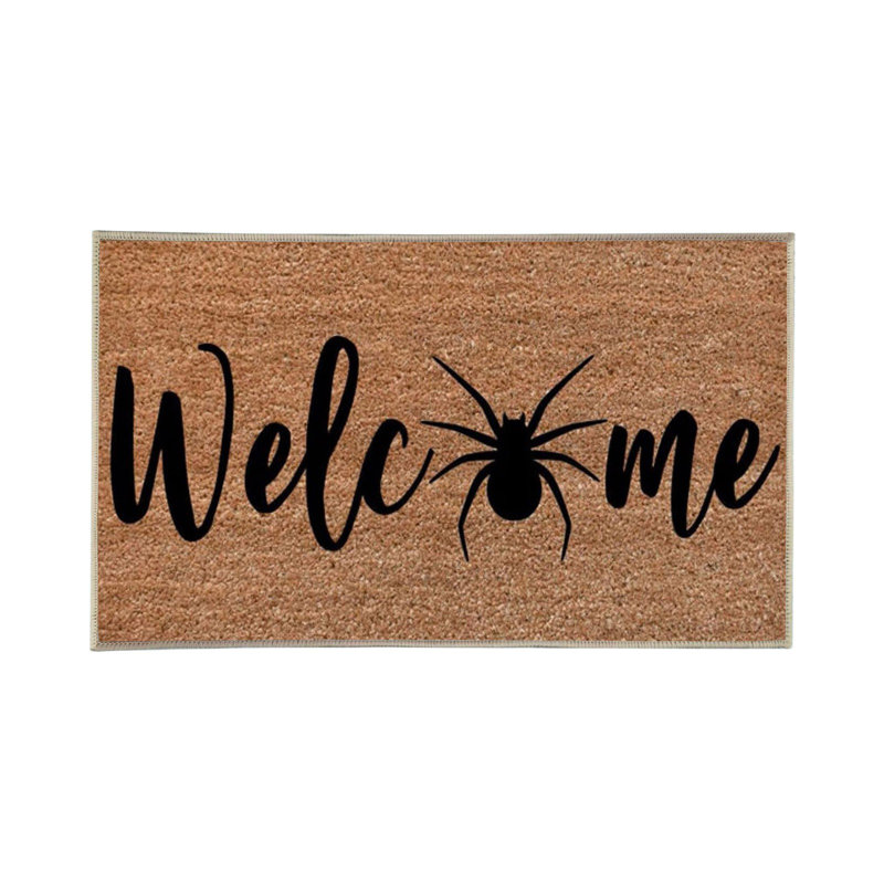 Tapis d'entrée pour salle de bain à tapis antidérapant Halloween