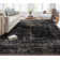  Tapis oriental rétro noir