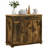 Solid Wood Countertop Sideboard with 3 Drawers, Doors, and Adjustable Shelf for Modern Kitchen Storage-125524434