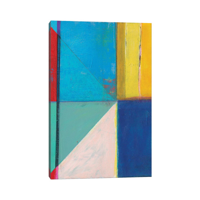 Colorful Geometrics II by Jodi Fuchs - Wrapped Canvas Painting, 152.5 cm H x 101.5 cm W