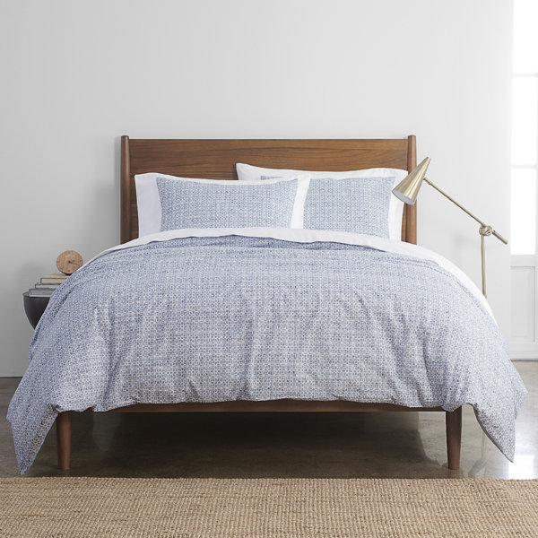 Wrought Studio 3-Piece Chloe-Ann Duvet Cover Set - King, Blue