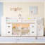 LIT LIT DOUBLE DE TAILLE DOUBLE AVEC TABLETTES, TÊTE DE RANGEMENT ET Escalier-266227313