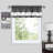 Checkered Tailored Kitchen Curtain-22502399-22502343