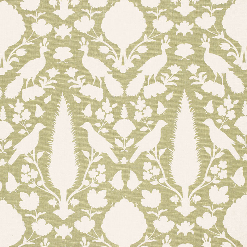 Chenonceau Fabric, Sage
