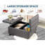 Table basse avec repose-pieds 35,5 po-1944844079