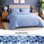 Complete Plain Bedding Set | Duvet Cover, Deep Fitted Sheet & Pillowcases-120238640-120238644