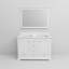 Meuble-lavabo double l 48 po x P 22 po Dukes et miroir 46 po-74093205-112871486