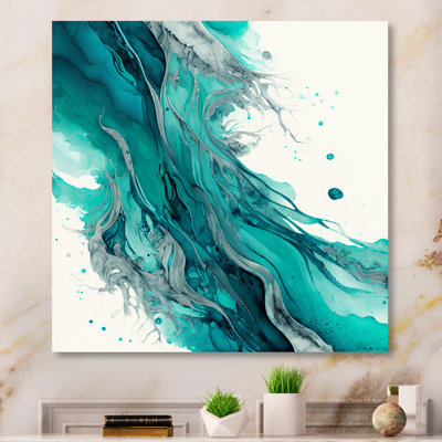 Turquoise Waves In Paradise VII - Print