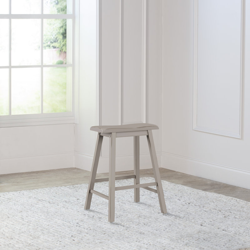 Tabouret de bar et de comptoir Avarey, Gris, Tabouret de comptoir (assise de 24 po de hauteur)