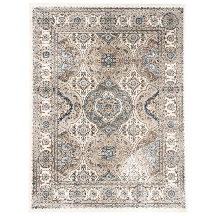 Carolus Viscose Pile Oriental Rug