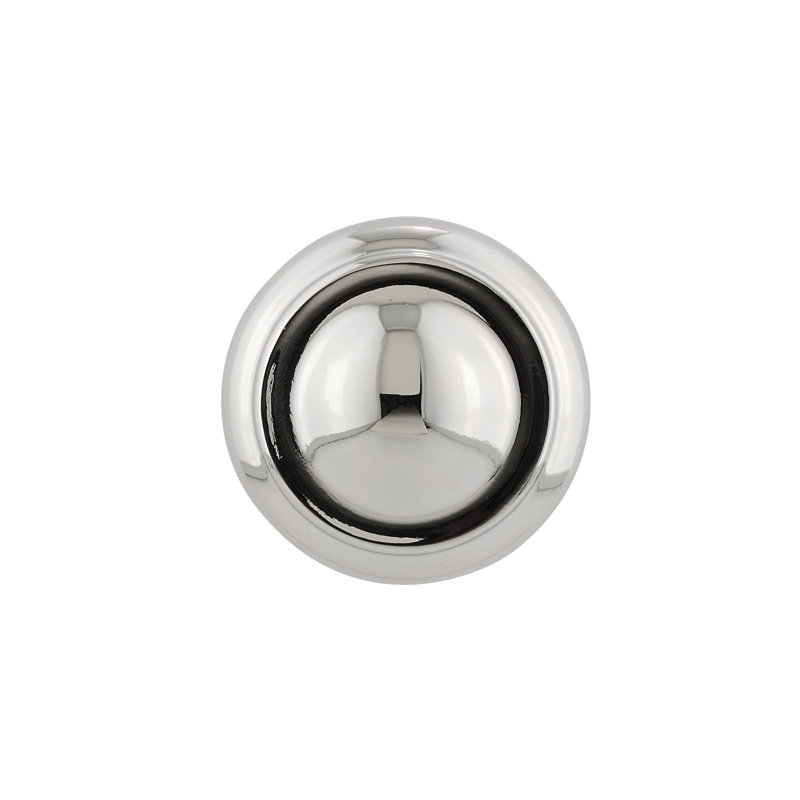 Poignée ronde Expression 1 5/16 po de diamètre, Nickel poli