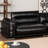 Bauhaus French retro black oil wax sofa-102756770