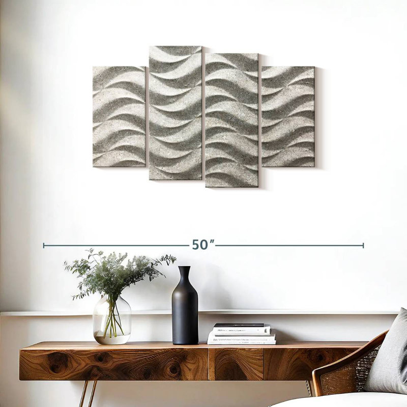Avery Wave Pattern, 22" H x 36" W