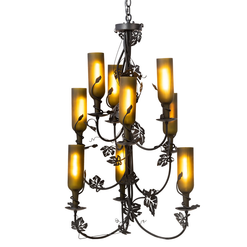Tuscan Vineyard 9 - Light Chandelier