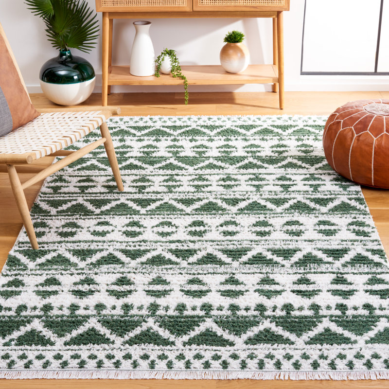 Botagoz Performance Geometric Rug, Rectangle 9' x 12'