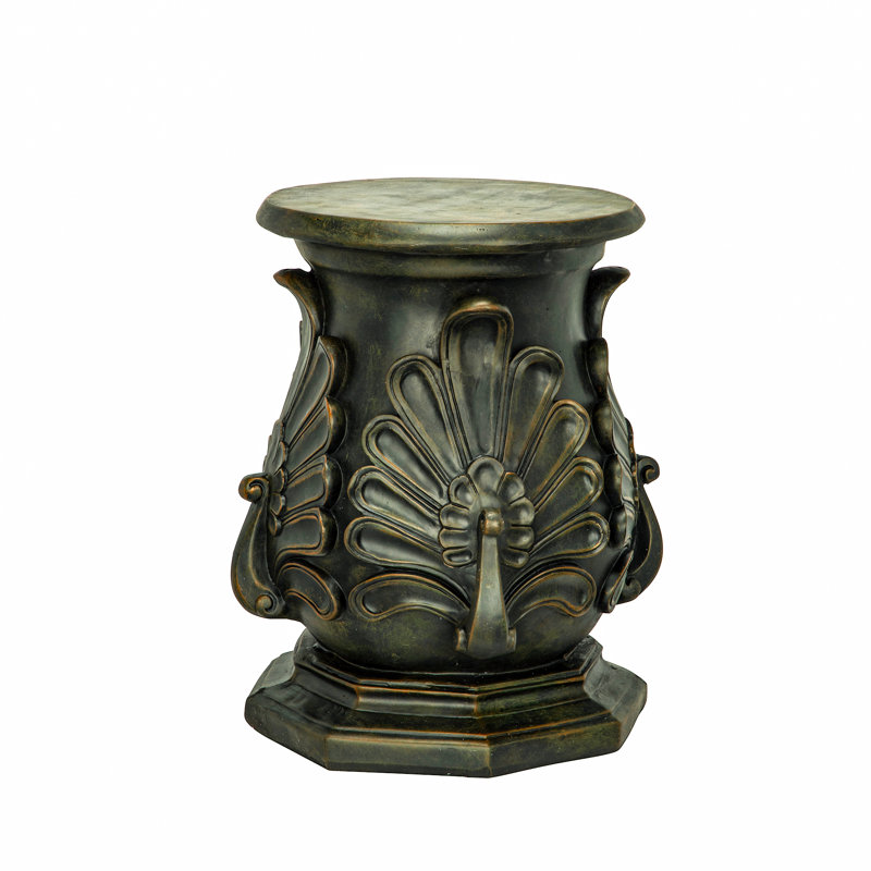 Piédestal de paon classique, Bronze