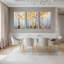«Autumn Birch Trees», reproduction d'art sur toile tendue sur toile (ensemble de 3)-118095995