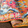 Tapis orange / rose Velazquez Kail