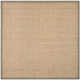 Auckland Bamboo Slat/Seagrass Natural/Gray Area Rug