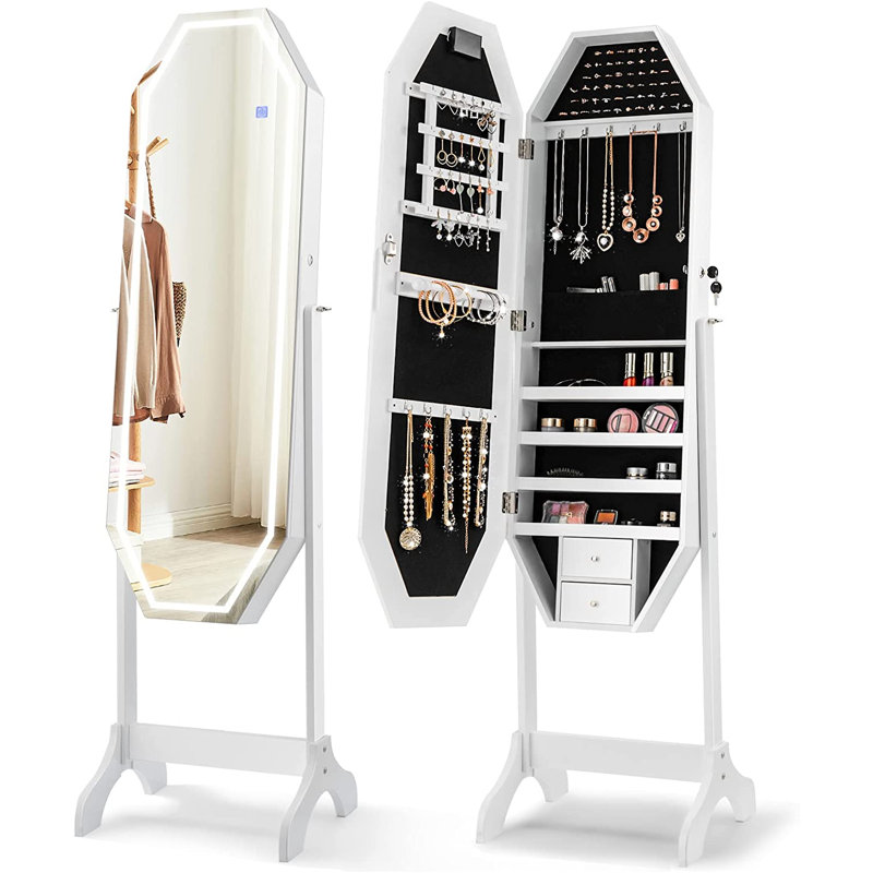 Aarshi Freestanding Jewelry Armoire