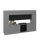 Ensemble d'armoires de cuisine en panneau de fibres à densité moyenne (MDF) H 96 po x l 143 po x P 24 po FK-LUXE